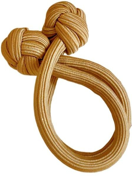 Haargummi Scrunchie, Schleife, khaki, Damen - Bild 1