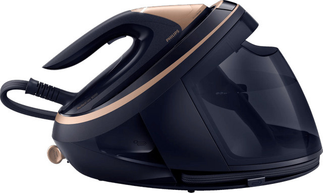Philips PerfectCare PSG9030/20 Dampfbügelstation in Schwarz mit vertikalem Dampf, Auto-Abschaltung und Anti-Kalk-Funktion - Bild 1