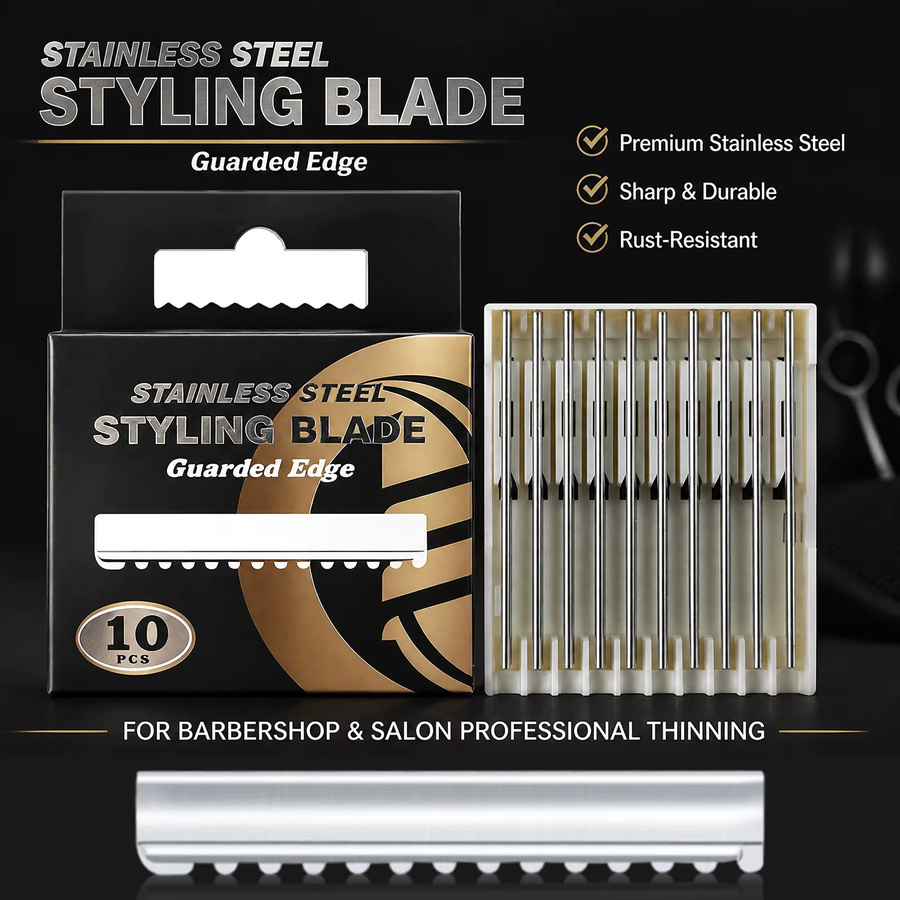 Pro Barber Razor Ausdünnung Rasiermesser, Zink-Legierung - Bild 2