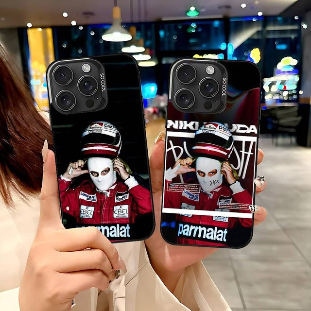 Cool-N-niki Lo-lauda S Handyhülle für iPhone 11 bis 17 Pro Max und weitere Modelle, Mehrfarbig - Bild 1