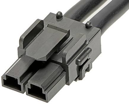 Molex Stiftgehäuse-Kabel Schwarz mit 10.00 mm Rastermaß 369240210 - Bild 1