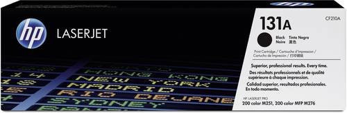 Original HP Toner 131A CF210A Schwarz für Laserdrucker mit 1600 Seiten Kapazität - Bild 1