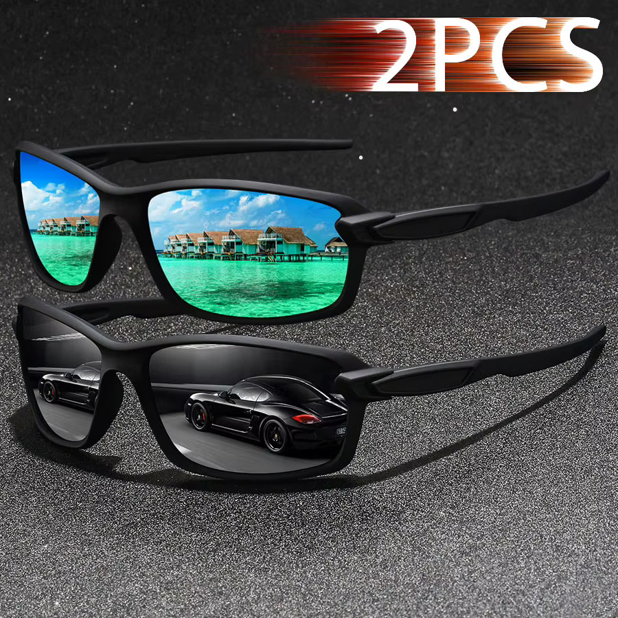 WSZ Sportsonnenbrille, Vollrand, Kunststoff, Unisex, black - Bild 2