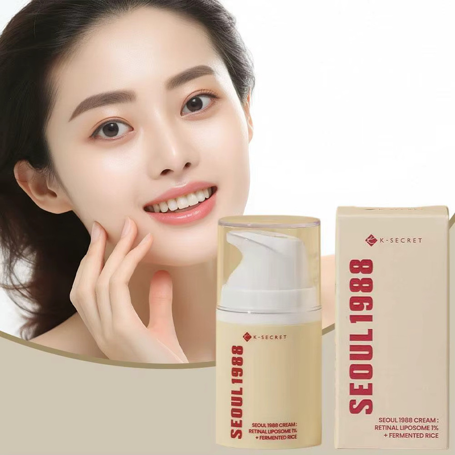 Seoul 1988 Augen- und Gesichtspflegecreme mit Retinol, Unisex - Bild 3