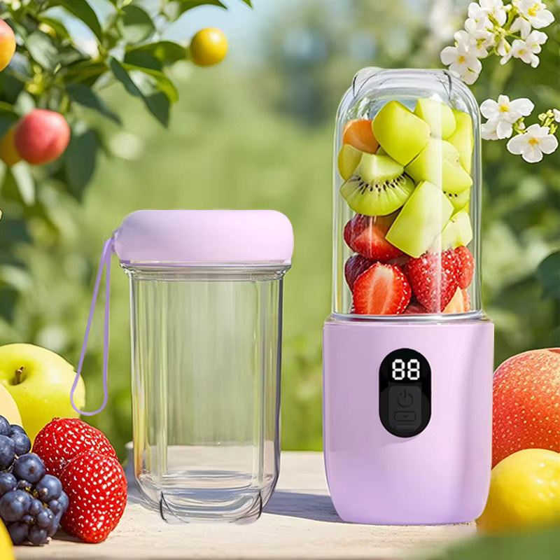 Bytelike Tragbarer Intelligenter Mixer Kabelloser Mini Smoothie-Maker und Saftpresse in Weiß - Bild 4