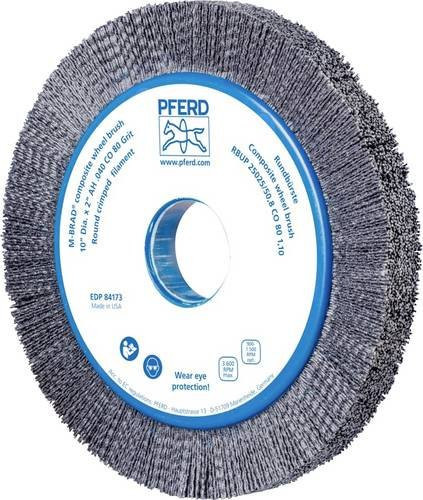PFERD Rundbürste RBUP 25025/50,8 CO 80 in Grau für Metall und Holz - Bild 1