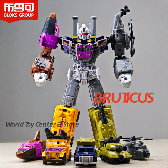 Blokees Transformers Bruticus Brawl Onslaught Swindle Vortex, Roboter Blind Box, Fahrzeug-Kombinationsset - Bild 1