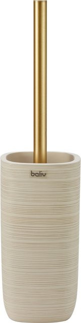 baliv Cosy Cave WC-Bürstenhalter aus Polyresin in Beige - Bild 1