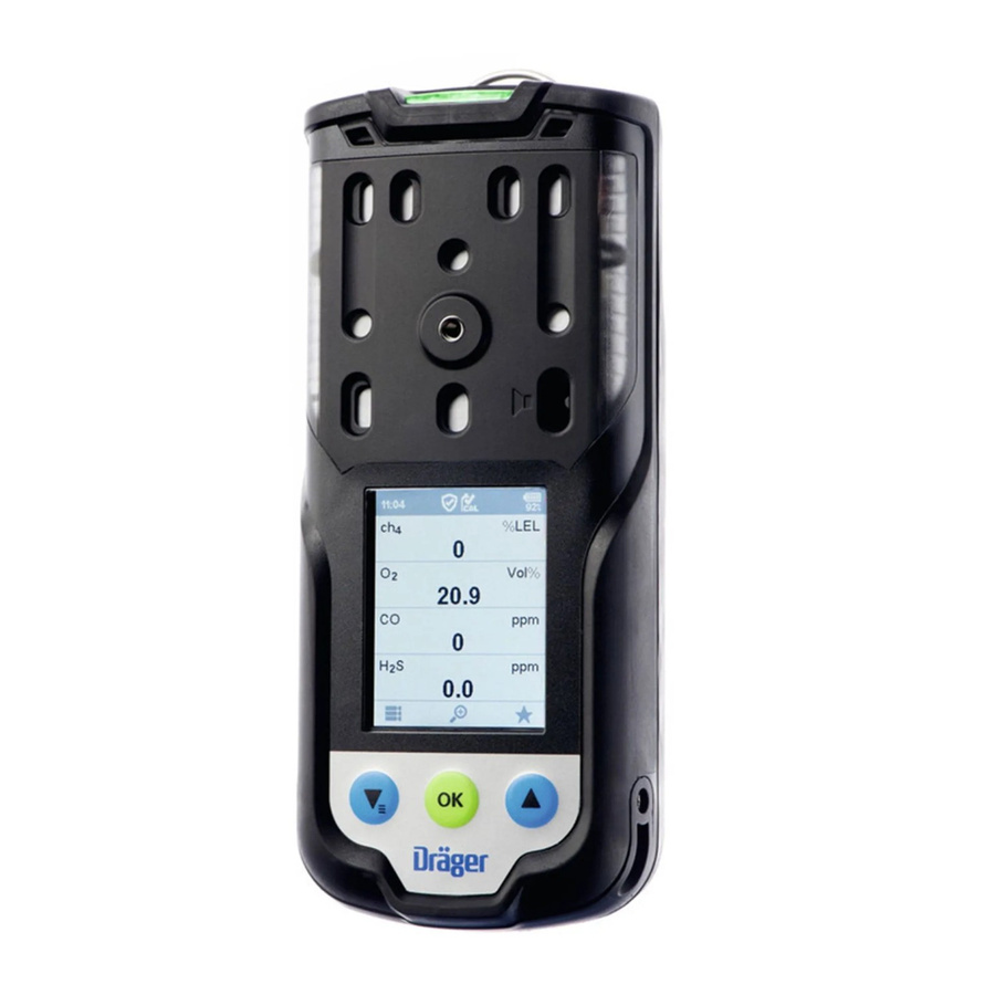 Dräger X-am 3500 Ex O2 H2s Lc Gaswarner Schwarz - Bild 2