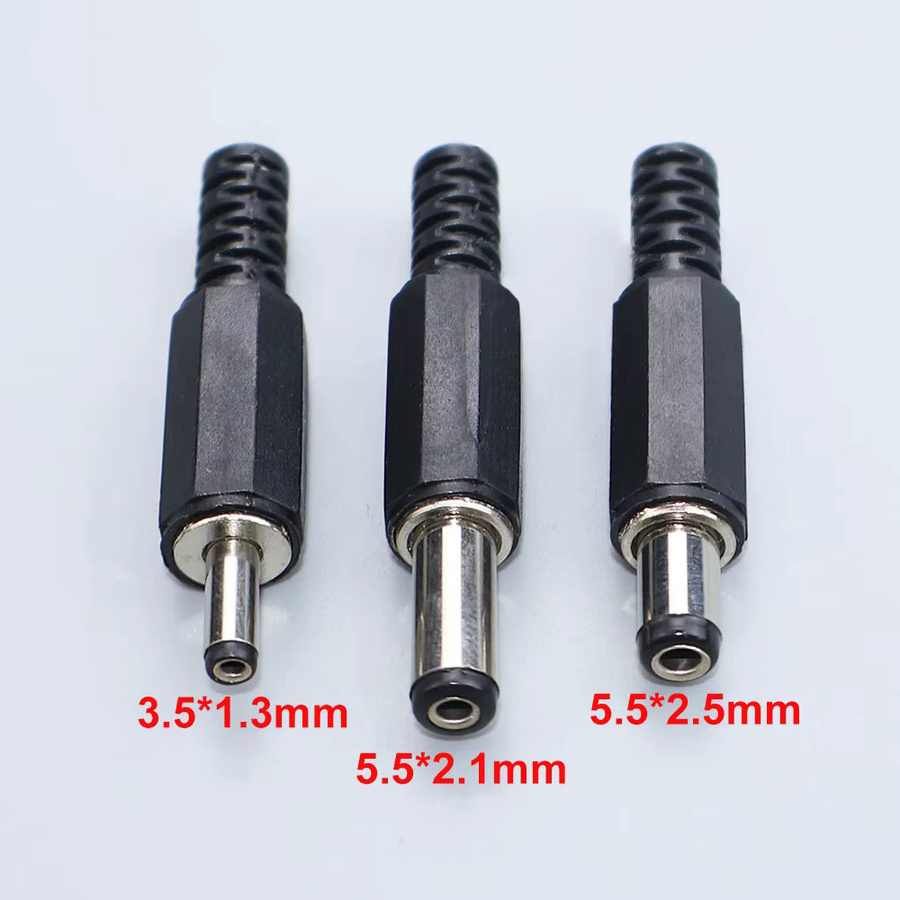 JCD DC Netzteil Jack Buchse Weibliche Panel Mount Stecker Adapter in Schwarz - Bild 3