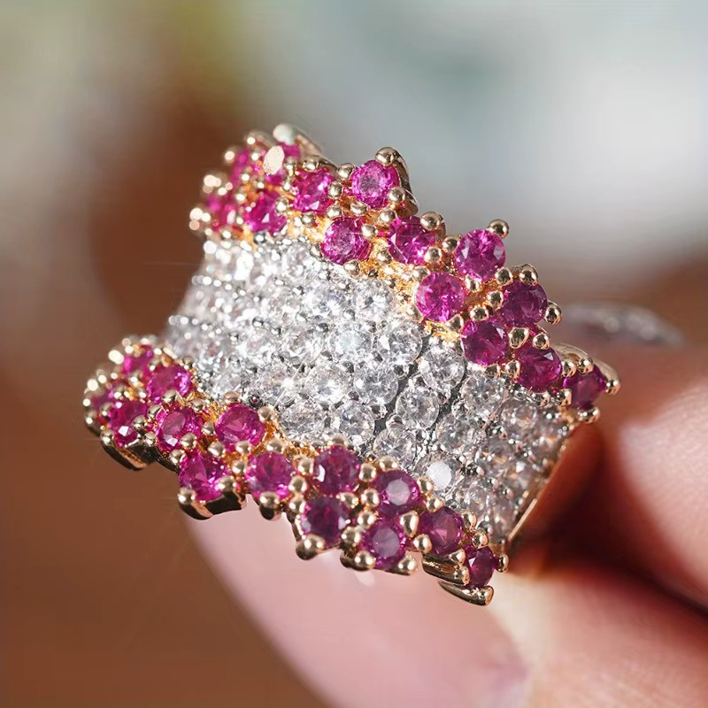 ZHIXUN Ring, Vintage, Damen, Ohne Stein - Bild 4