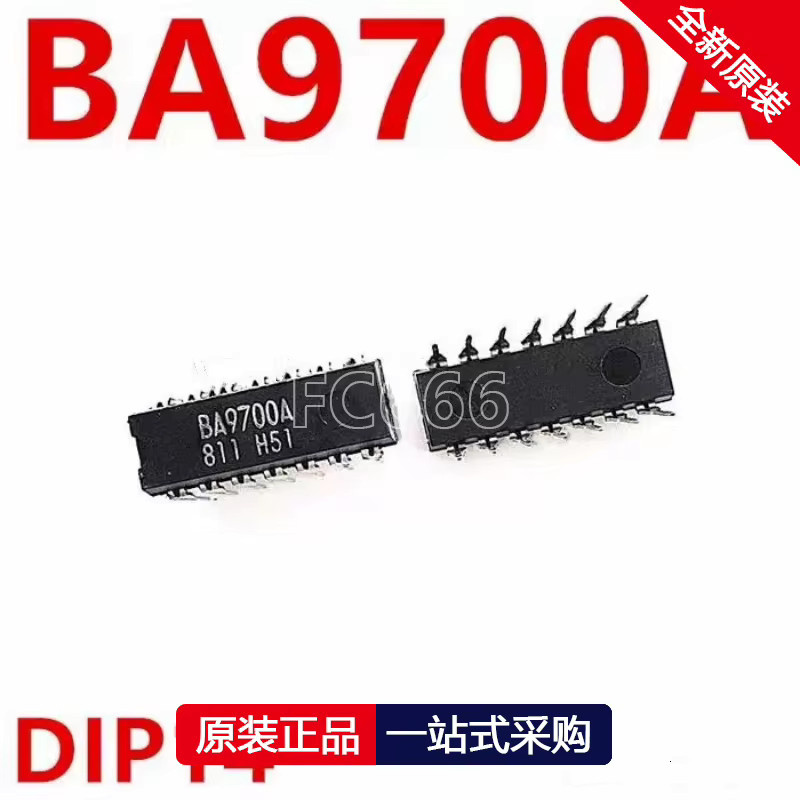 IC-Chipsatz BA6301 DIP16 BA6392FP HSOP28 BA6920FP-Y HSOP25 BA9700A SOP14 BA9700AF SOP14 BA6218 ZIP9 in Schwarz - Bild 1