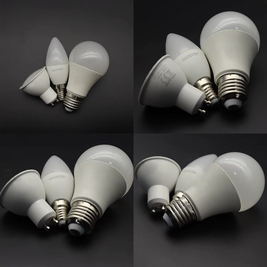 LED-Glühbirnenstrahler GU10 A60 dimmbar Warmweiß 3000K Weiß - Bild 4