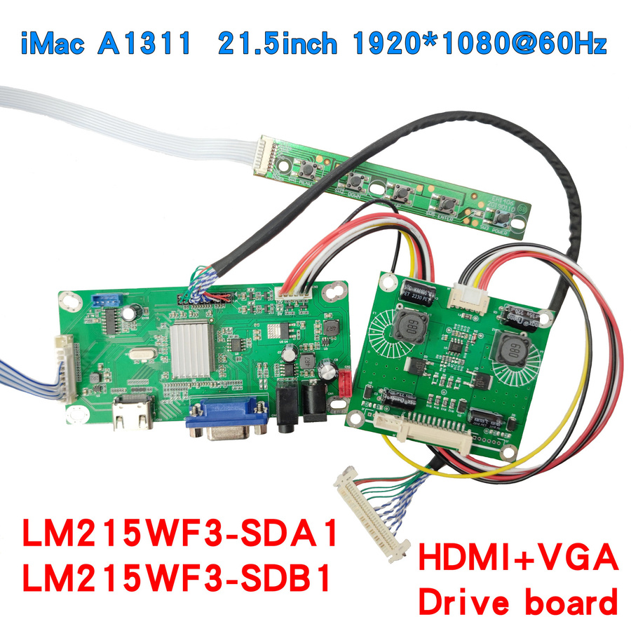 Apple iMac 21,5 Zoll A1311 LCD Display Motherboard Kit mit HDMI und VGA Anschluss - Bild 2
