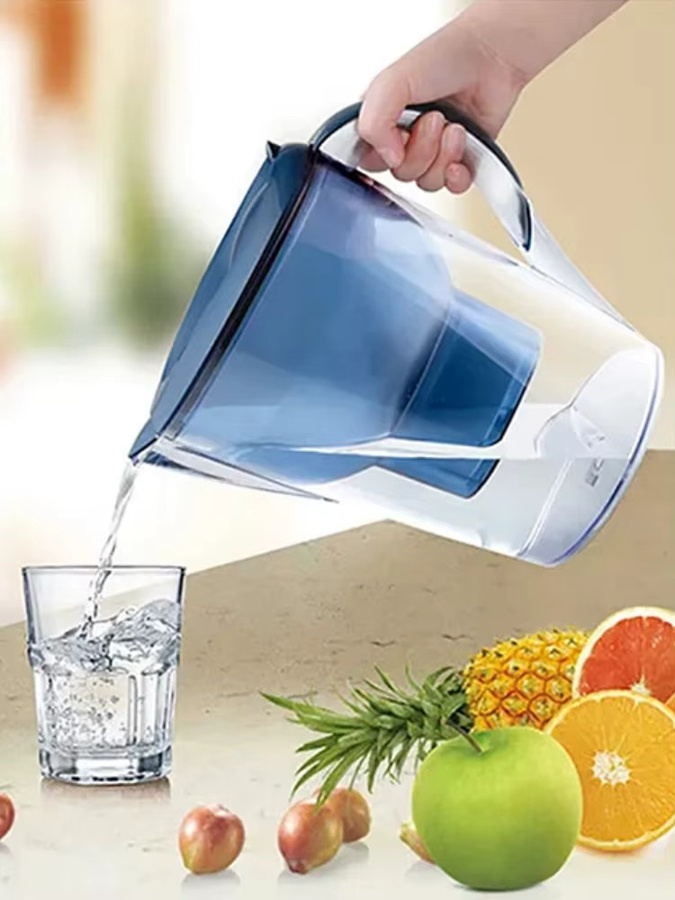 LONENESSL Haushaltsfilterkessel mit 1 Filterkartusche, alkalischer Aktivkohle-Wasserreiniger mit Timer, 3,6 l - Bild 3