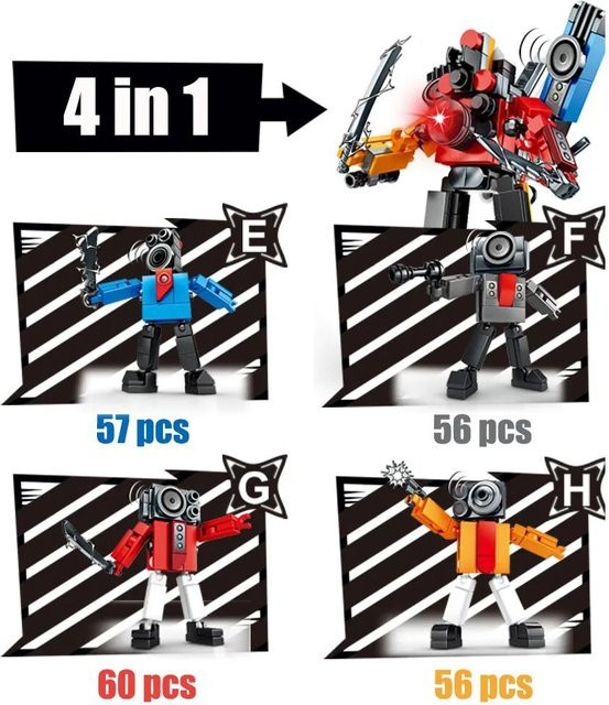 Linyi toy Skibidi Toilet ab 6 Jahren - Bild 1