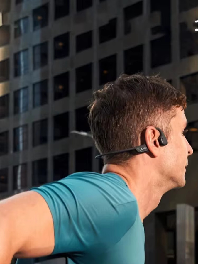 SHOKZ OpenRun Pro 2 S820/S821 Sportkopfhörer Open-Ear-Ohrhörer mit Bluetooth 5.3, geräuschunterdrückendem Mikrofon und IP55 Wasserdichtigkeit in Orange - Bild 7