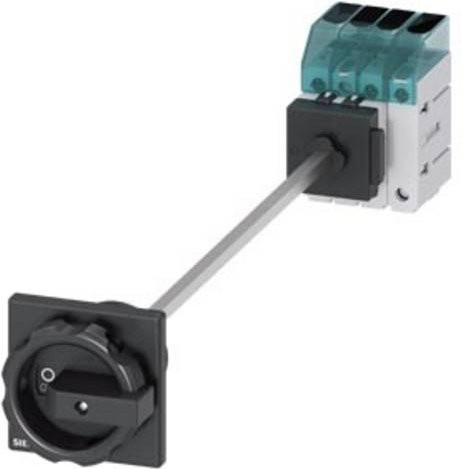 Siemens Lasttrennschalter 4polig 16A 690 V/AC 16mm² in Rot und Gelb 3LD30480TL51 - Bild 1