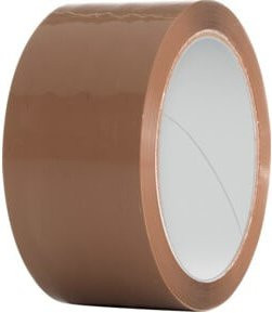 E-COLL PP-Klebeband zum Verpacken in Braun, Breite: 48 mm, Länge: 66 m - Bild 1