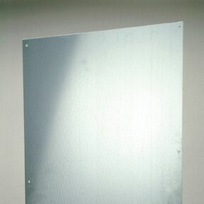 Regalwerk BERT Seitenwand aus Vollblech in Silber, Höhe: 232,5 cm, Tiefe: 50,0 cm - Bild 1