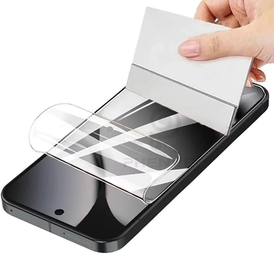 3-teiliger transparenter Hydrogel-Displayschutz aus weichem TPU für dein Google Pixel 10A - Bild 3