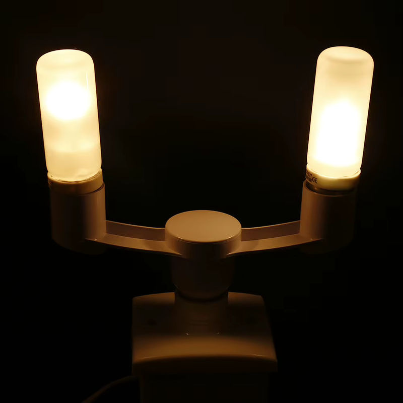 Alloet E27 Sockel Splitter Adapter mit 2 Köpfen für LED-Lampen 85-285V - Bild 3