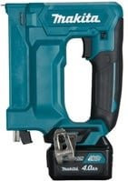 Makita Akku-Tacker ST113DSMJ 10,8 V in Blau/Schwarz mit 2 Akkus und Koffer - Bild 1