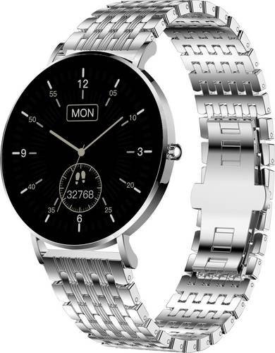 XCOAST Smartwatch, Edelstahl, Silber, Damen - Bild 1