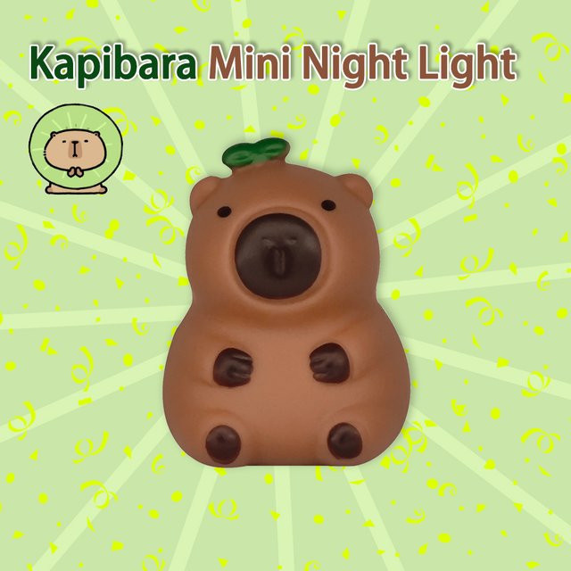 Kapibara-Anime-Actionmodell, Tiere, Silikon - Bild 1