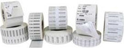 Zebra Thermotransfer-Etiketten aus Polypropylen in Mattweiß, B: 44 mm, H: 19 mm - Bild 1