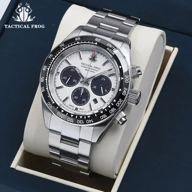 Tactical Frog Chronograph, Quarz, Edelstahl, Saphirglas, 20 ATM, Herren - Bild 1