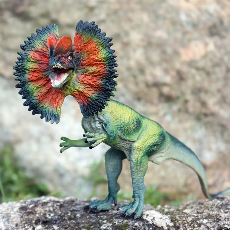 Oenux Jurassic Dinosaurier, Action Figuren, T-Rex Velociraptor Spinosaurus Dilophosaurus, Tier Modell - Bild 2