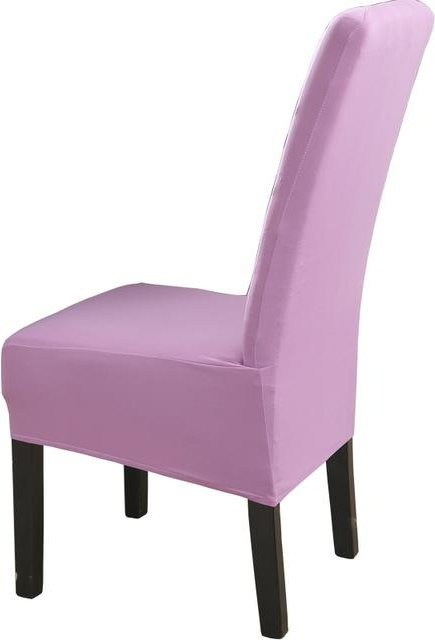 S-EMIGA Stuhlbezug mit hoher Rückenlehne aus Stretch-Spandex in XL/M-Größe für Esszimmer und Bankette, einfarbig - Bild 1