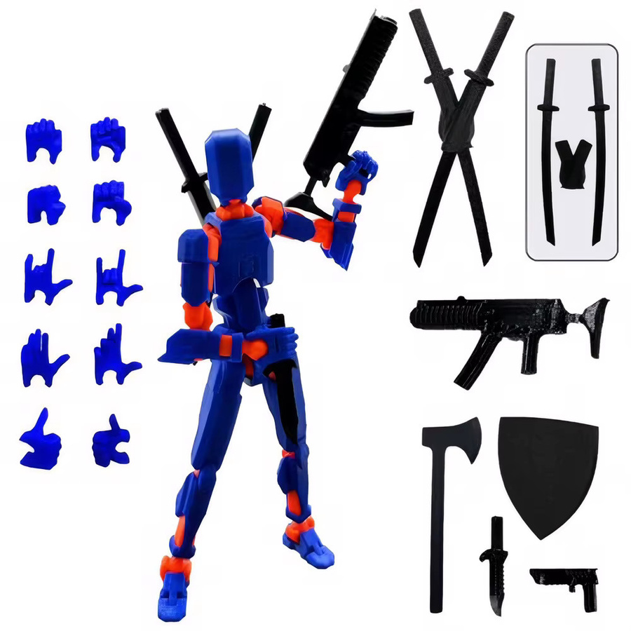 Titan 13 Lucky 13 Actionfigur, 3D-gedruckte bewegliche Nova 13 Figur für Home Decor - Bild 2