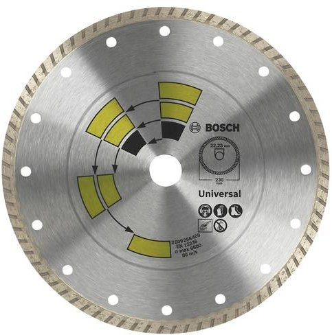 Bosch Diamanttrennscheibe in Silber, Durchmesser: 230 mm - Bild 1