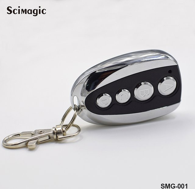 Scimagic-RC Universal Garagentor Fernbedienung Handsender 433,92 MHz in Silber - Bild 1