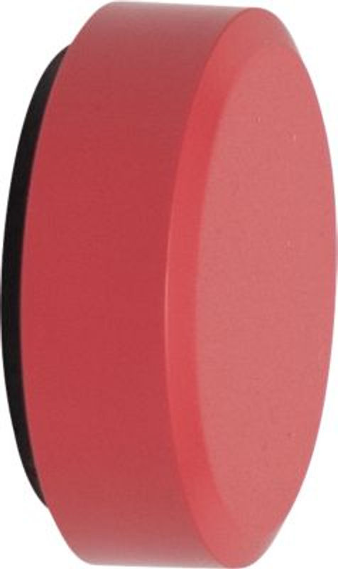 MAULpro Recycling Magnet rund mit Facetterand Rot 20 Stück Durchmesser: 29 mm, Höhe: 11 mm - Bild 2