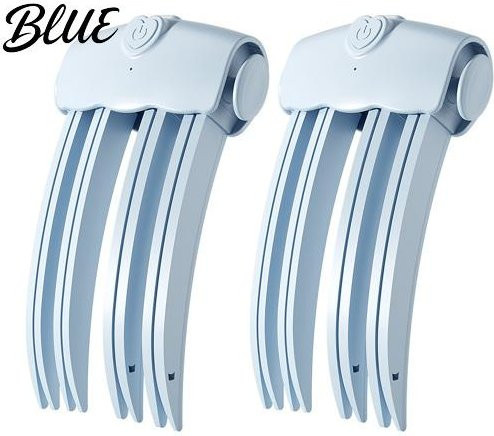 EVOKE OCCU Beheizter Haar-Volumen-Clip, 2 Stück, Blau, Feines Haar - Bild 1