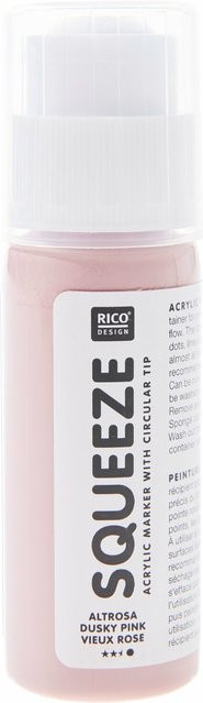 Rico Design Squeeze Acrylic Marker Acrylfarbe in Altrosa 60 ml - Bild 1