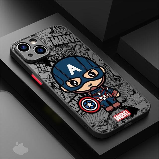 Marvel Groot und Spiderman Cartoon Handyhülle für iPhone Modelle in Multicolour - Bild 1