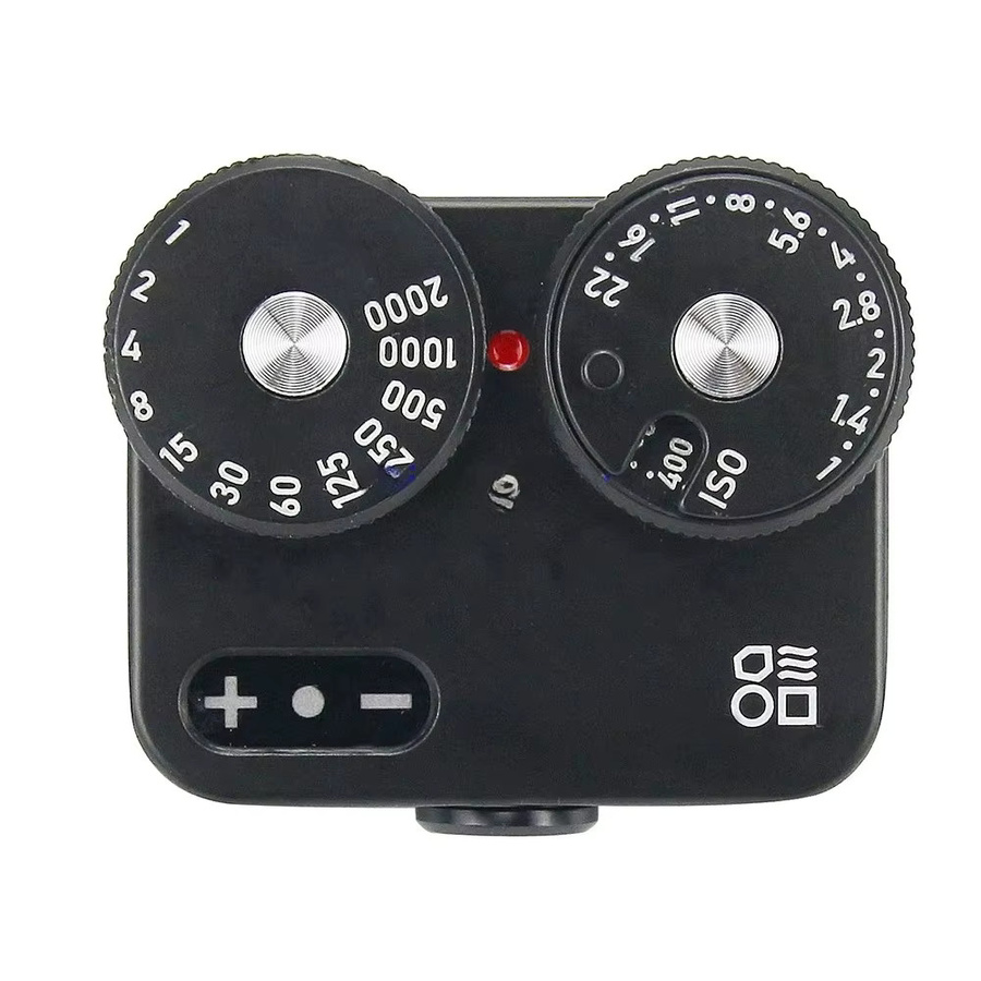DOOMO METER D Blitzschuh-Lichtmesser in Schwarz für Leica T0408 mit 120/135 Rangefinder und doppelt umkehrbarer Funktion - Bild 4