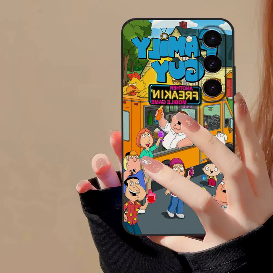 Cartoon G-Guy Cool F-Family Soft Cover Handyhülle für Samsung Galaxy S21 S22 S23 S24 S25 S26 Ultra Plus FE 5G in Multicolour - Bild 3