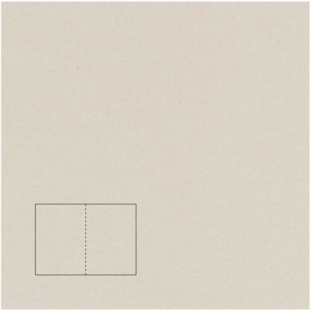 Rico Design Paper Poetry Klappkarten Essentials B6, 5 Stück, Perlmutt - Bild 1