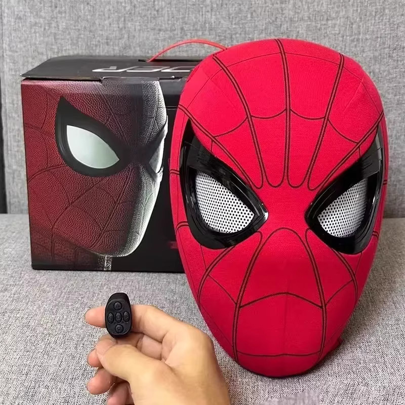Bandai Marvel Miles Spider-Man 1:1 Maßstab Elektronische Maske, Cosplay-Spielzeug - Bild 3