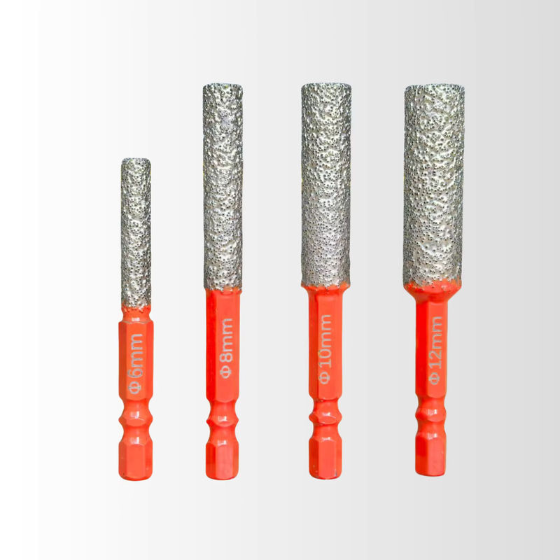 RSMXYO Diamant Bohrkronen Set zum Trockenbohren von Granit mit verschiedenen Durchmessern 6mm bis 12mm - Bild 3
