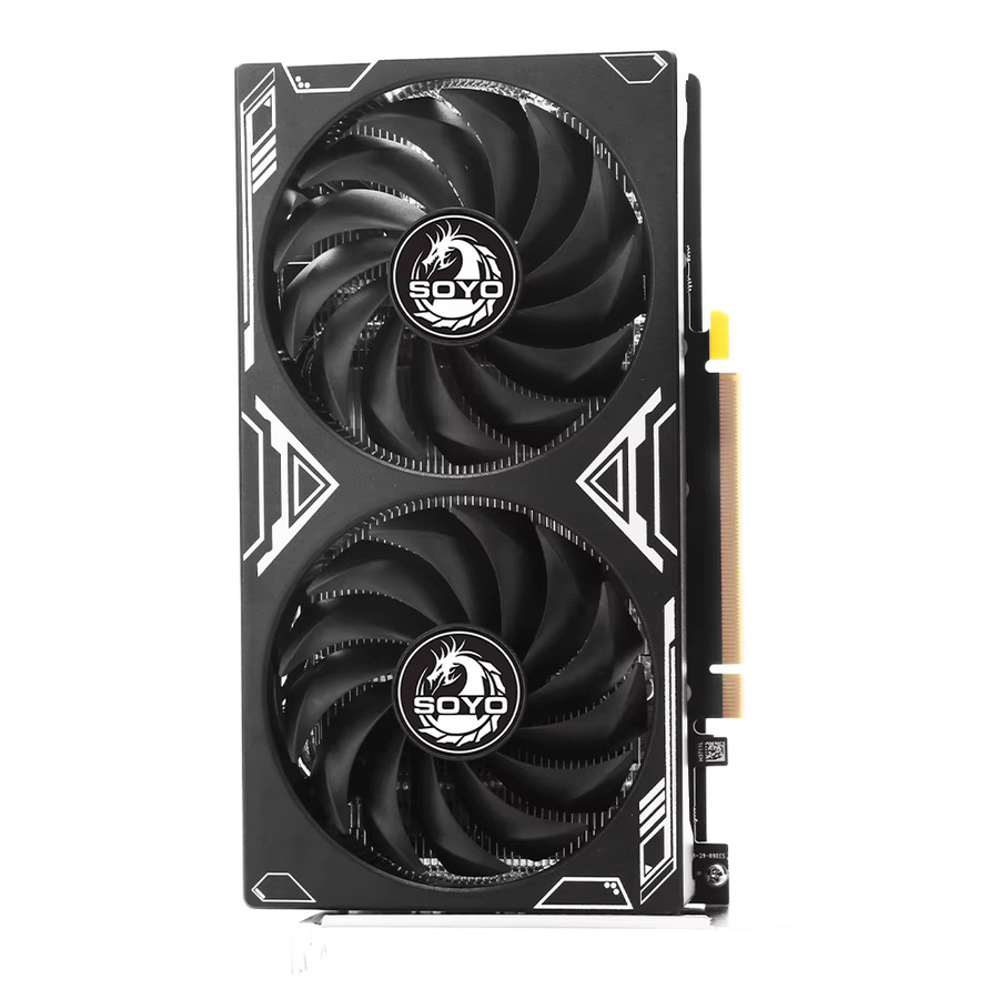 SOYO NVIDIA RTX 3060 Grafikkarte mit 12GB GDDR6 Speicher, 192-Bit, PCI Express 4.0, Schwarz - Bild 5