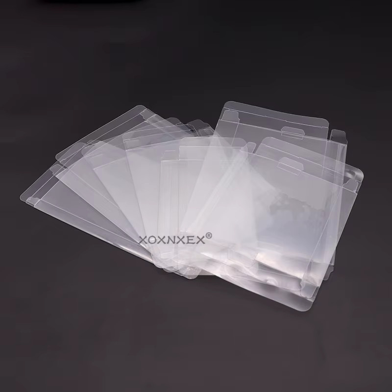 10 Stück XOXNXEX Spielkassetten-Schutzboxen aus transparentem Kunststoff für Nintendo Switch, N64, NES, SNES, GB, GBA, GBC und NGPC - Bild 1