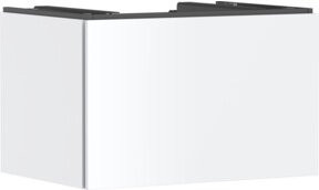 hansgrohe Waschtischunterschrank Xilesa E 1 mit einem Schubkasten, mattweiß, Breite: 78 cm, Tiefe: 55 cm - Bild 1
