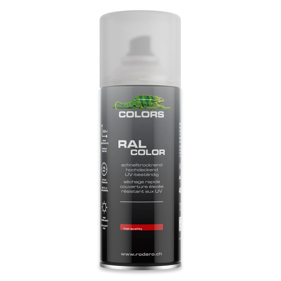 COLORS Sprühlack Klarlack Matt Transparent 400ml für Holz, wetterfest und schnelltrocknend - Bild 2
