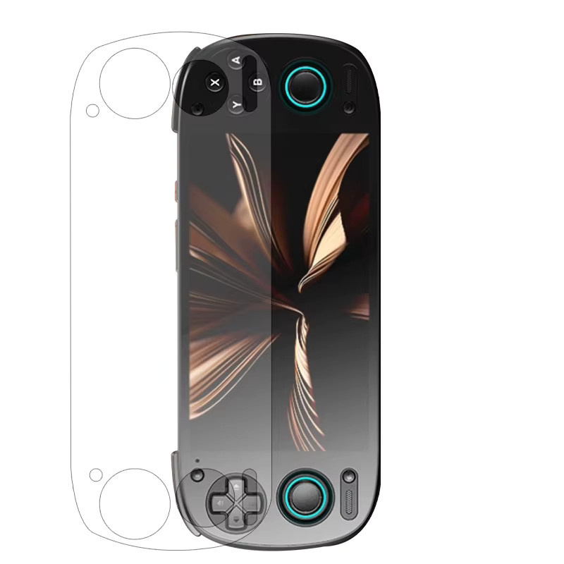 APWIKOGER Displayschutzfolie aus gehärtetem Glas für Retroid Pocket 5, transparent, kratzfest mit 9H-Härtegrad - Bild 2